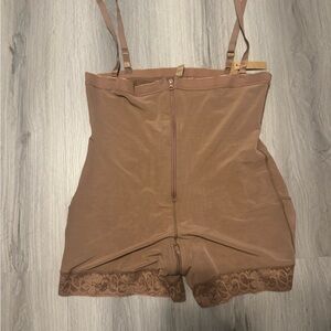 Shapellx Tan Shapewear Bodysuit 4X